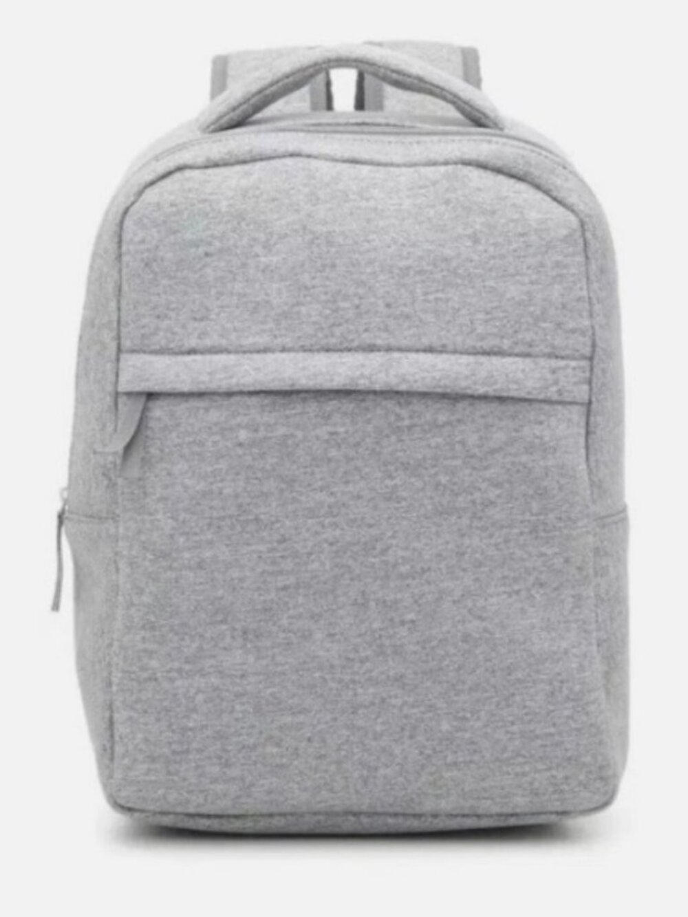 DSW Exclusive NWT Backpack Dual Shoulder strap Heather Gray Fabric Padded Handle